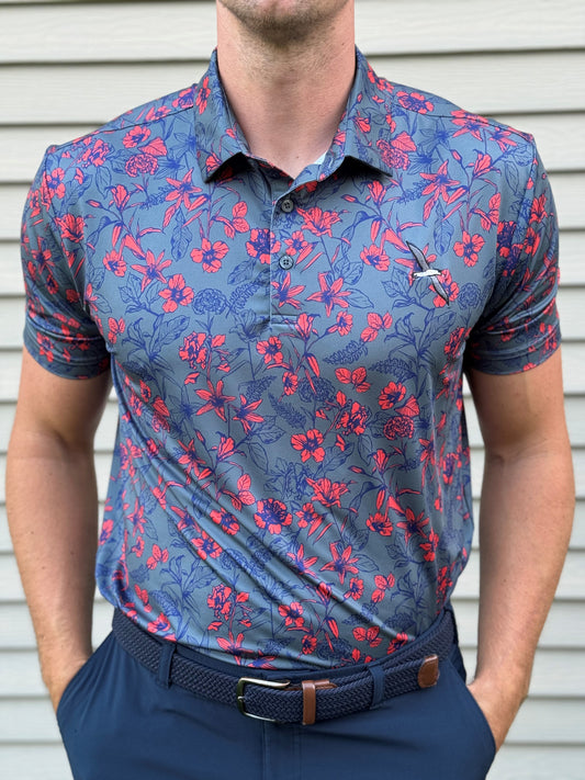 Crimson Garden Polo